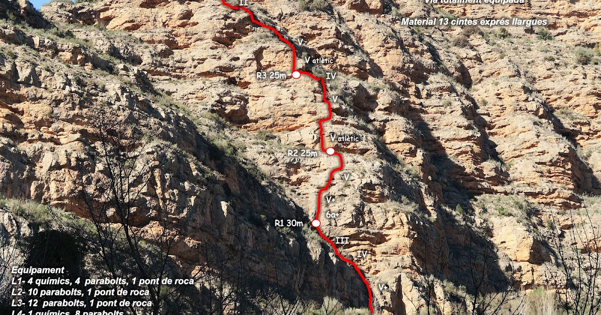 Escalada via llarga – Sant Llorenç de Montgai