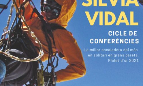 Conferència Silvia Vidal (millor escaladora del món en solitari i en grans parets)