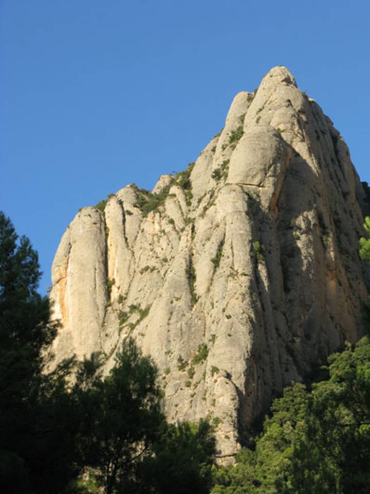 Escalada Roca Gris Montserrat