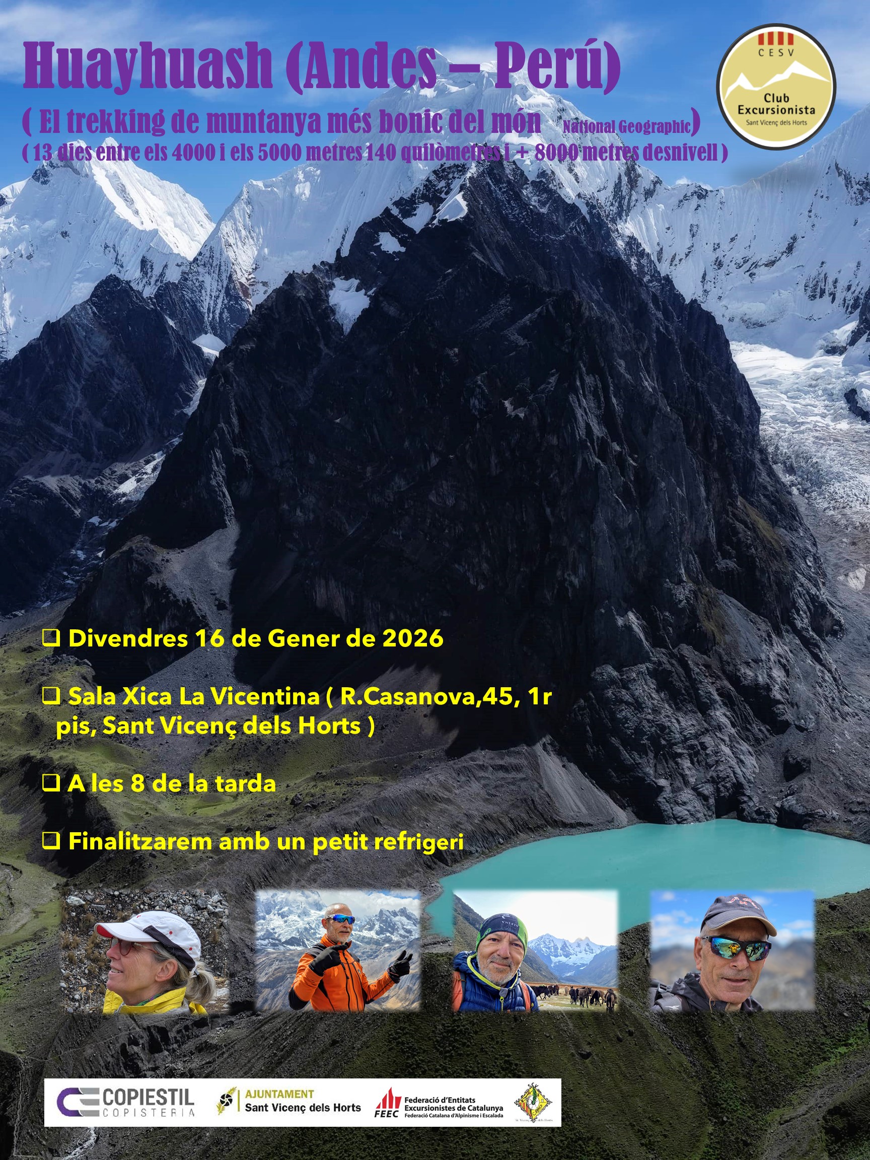 Documental Huayhuash . El trekking d’alta muntanya més bonic del món (National Geographic)