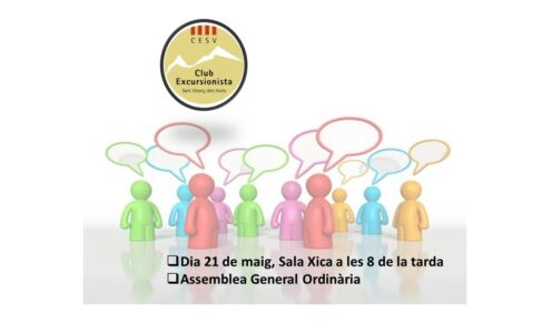 Assemblea General Dijous 21 de maig