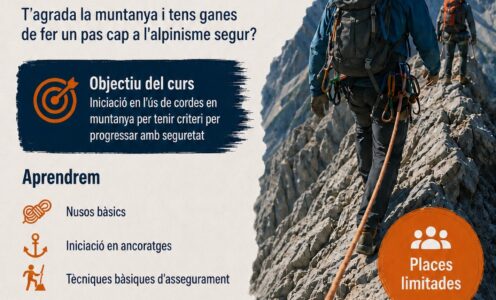 Curs d’alpinisme (iniciació)